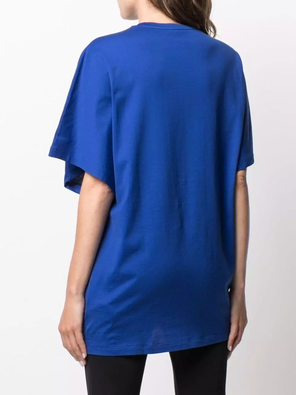 Versace Medusa logo print gathered T shirt 6 Versace Medusa logo-print gathered T-shirt