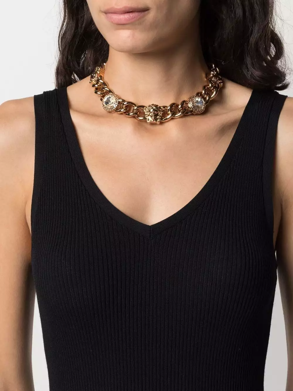 Versace Medusa Head chain necklace 4 Versace Medusa Head chain necklace