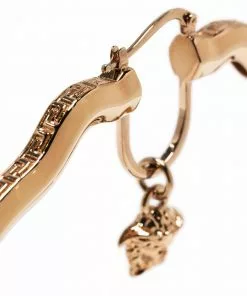 Versace Medusa Curve hoop earrings 7 Versace Medusa Curve hoop earrings