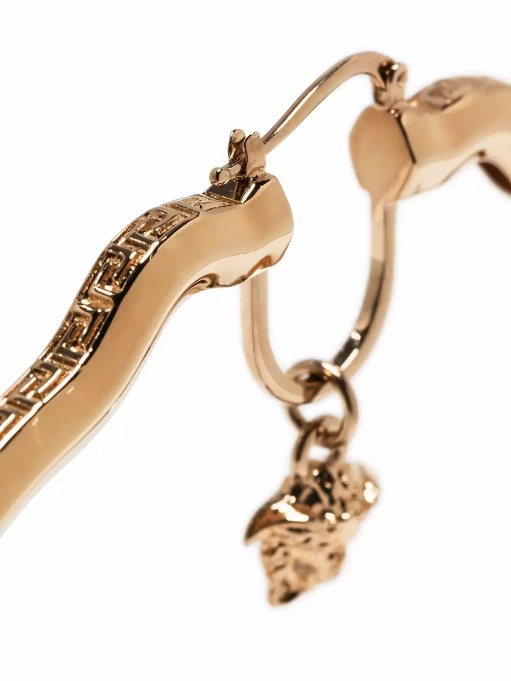 Versace Medusa Curve hoop earrings 5 Versace Medusa Curve hoop earrings