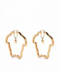 Versace Medusa Curve hoop earrings