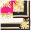 Versace Baroque pattern print silk scarf 1 Versace baroque-pattern print silk scarf
