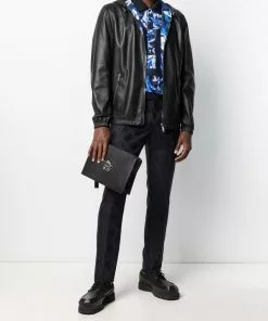 Versace Baroccoflage-print polo shirt