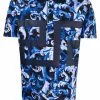 Versace Baroccoflage print polo shirt 2 Versace Baroccoflage-print polo shirt