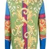 Versace Medusa Renaissance print silk jumper 1 Versace Medusa Renaissance print silk jumper