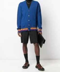 Versace Greca-trim cardigan