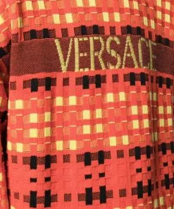 Versace Tartan jacquard jumper 11 Versace tartan-jacquard jumper