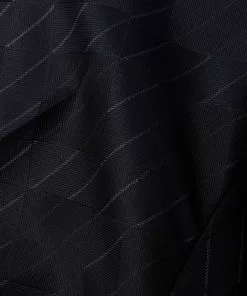 Versace rhombus-pattern pinstripe wool trousers