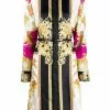 Versace Medusa Renaissance-print silk shirtdress