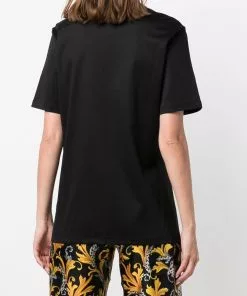 Versace Medusa Head crystal embellished T shirt 10 Versace Medusa Head crystal-embellished T-shirt