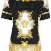 Versace Medusa Renaissance-print logo T-shirt