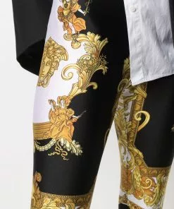 Versace Medusa Renaissance-print leggings
