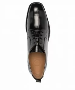 Versace V leather lace up shoes 9 Versace V leather lace-up shoes