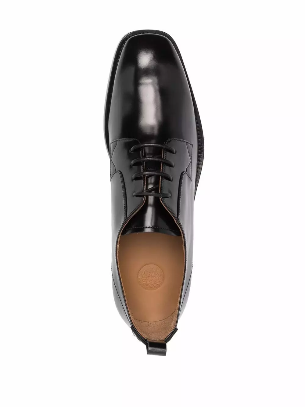 Versace V leather lace up shoes 6 Versace V leather lace-up shoes