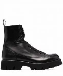Versace Leonidas leather boots
