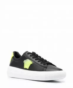 Versace Greca low-top lace-up sneakers