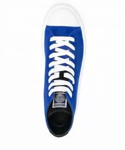 Versace Greca high-top lace-up sneakers