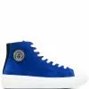 Versace Greca high-top lace-up sneakers