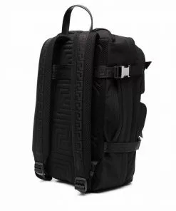 Versace multi-pocket zip-around backpack