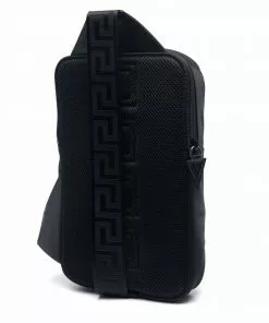 Versace Buckle front belt bag 9 Versace buckle-front belt bag