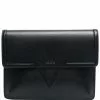 Versace logo-plaque clutch bag