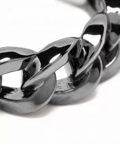 Versace Chain link detail ring 7 Versace chain-link detail ring