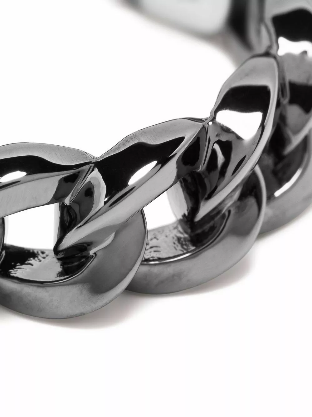 Versace Chain link detail ring 5 Versace chain-link detail ring