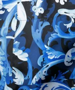 Versace Baroccoflage print silk pajama shirt 7 Versace Baroccoflage-print silk pajama shirt