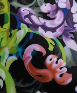 Versace Baroccoflage print bikini bottoms