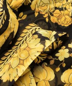 Versace Barocco-print beach cover-up