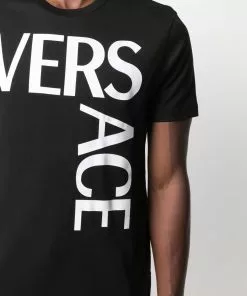 Versace logo-print slim-fit T-shirt