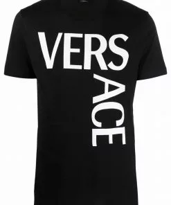 Versace logo-print slim-fit T-shirt