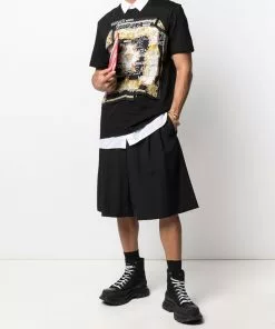 Versace Baroque-patch T-shirt