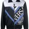 Versace logo-print zip-fastening sweatshirt