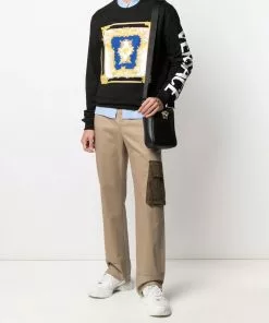 Versace Medusa Renaissance motif sweatshirt