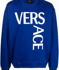 Versace logo-print sweatshirt