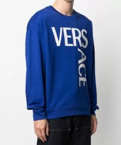 Versace logo-print sweatshirt
