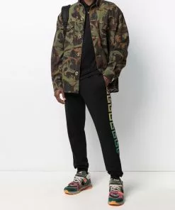 Versace Greca accent track pants