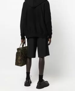 Versace long-sleeve zip-fastening hoodie