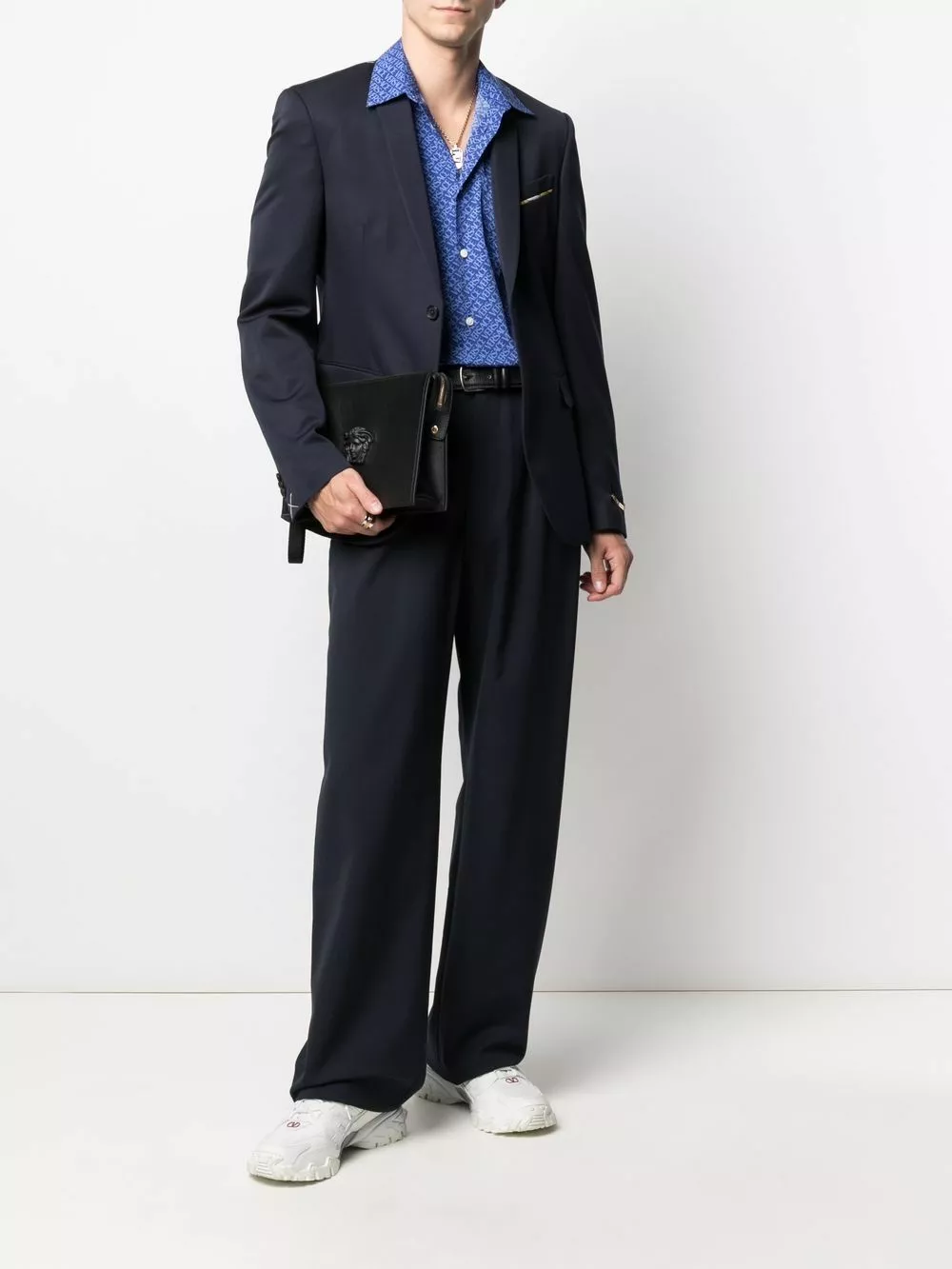 Versace Single breasted wool jacket 4 Versace single-breasted wool jacket