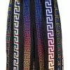 Versace Greca Neon print silk shorts 2 Versace Greca Neon-print silk shorts