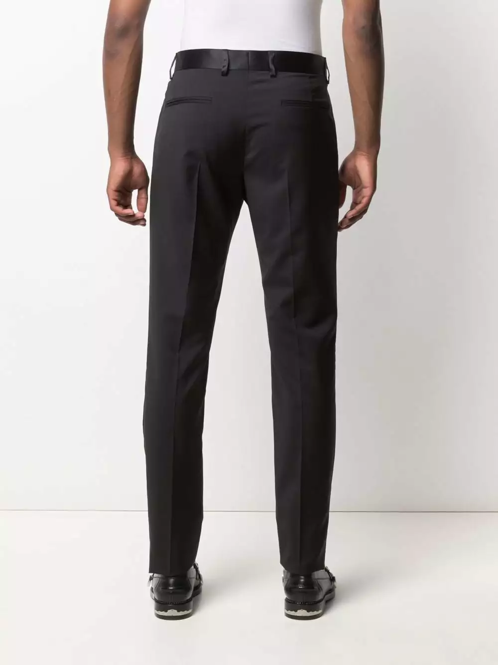 Versace Contrast waistband trousers 6 Versace contrast-waistband trousers