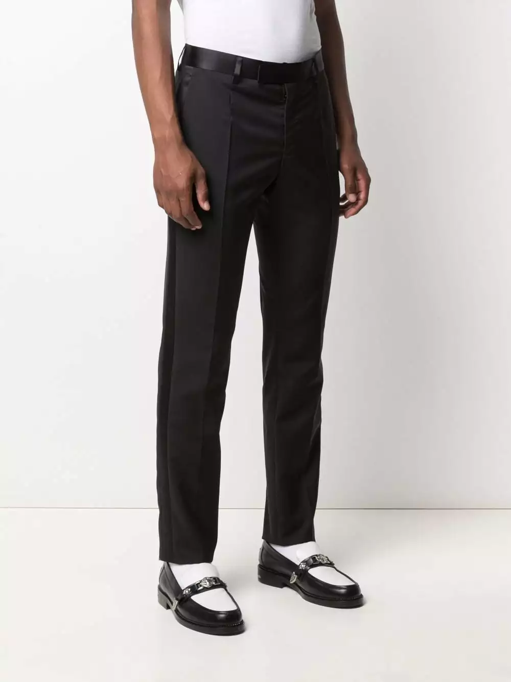 Versace Contrast waistband trousers 5 Versace contrast-waistband trousers