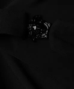 Versace Medusa draped minidress