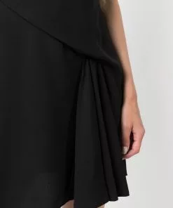 Versace Medusa draped minidress