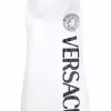 Versace logo-print cotton vest