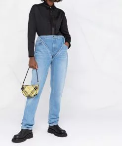 Versace Greca-panel shirt