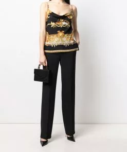 Versace Medusa Renaissance-print top