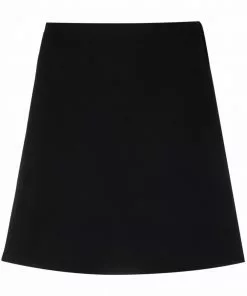 Versace high-waisted satin miniskirt