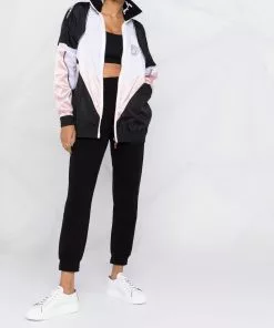 Versace Greca logo-trim lightweight jacket